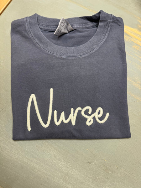 Nurse 3D Embroidered