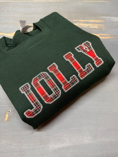 Jolly embroidered appliqué