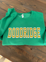 Doddridge embroidered glitter