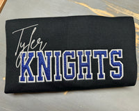 Tyler Knights Embroidered glitter