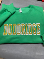 Doddridge embroidered glitter