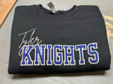 Tyler Knights Embroidered glitter