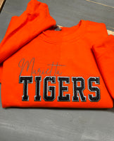 Marietta Tigers embroidered glitter