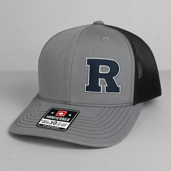 Embroidered Block R Trucker Hat