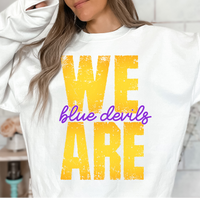 WE ARE blue devils